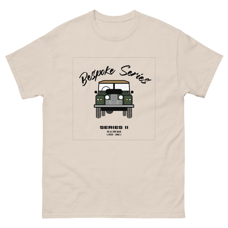 BESPOKE SERIES, SERIES II MENS T SHIRT - DARK GREEN