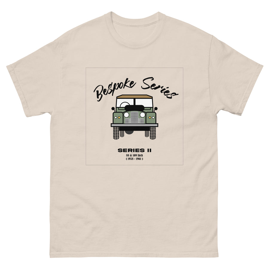 BESPOKE SERIES, SERIES II MENS T SHIRT - OLIVE GREEN