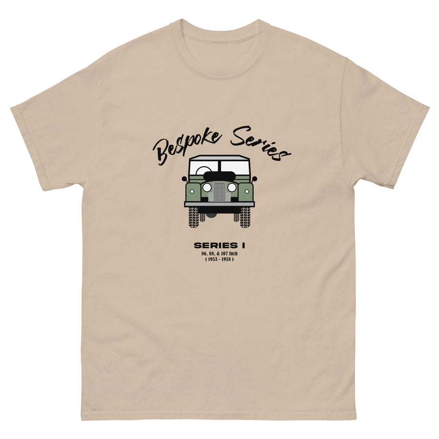 BESPOKE SERIES, SERIES I MENS T SHIRT - Olive Green