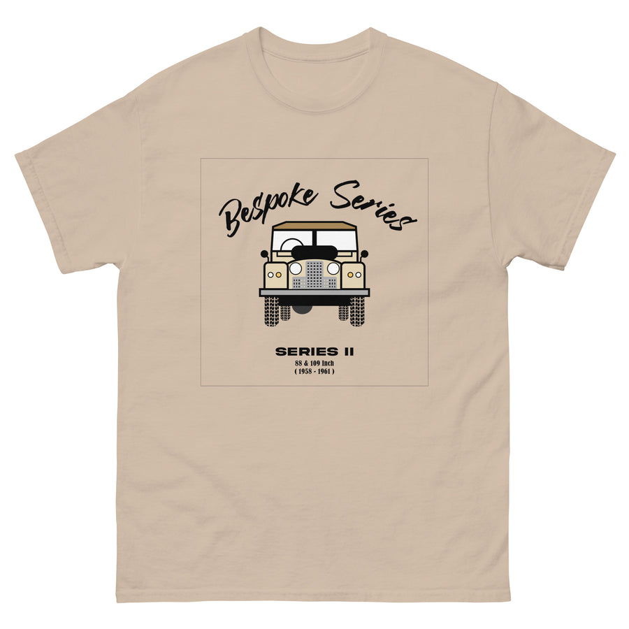 BESPOKE SERIES, SERIES II MENS T SHIRT - CREAM