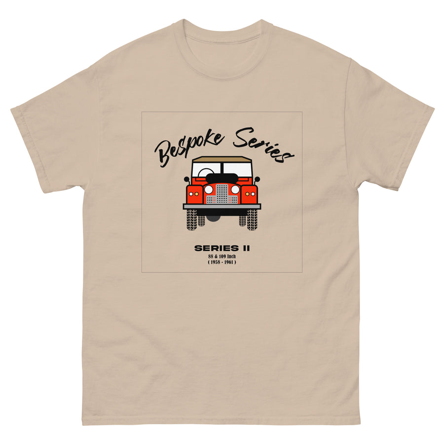 BESPOKE SERIES, SERIES II MENS T SHIRT - RED