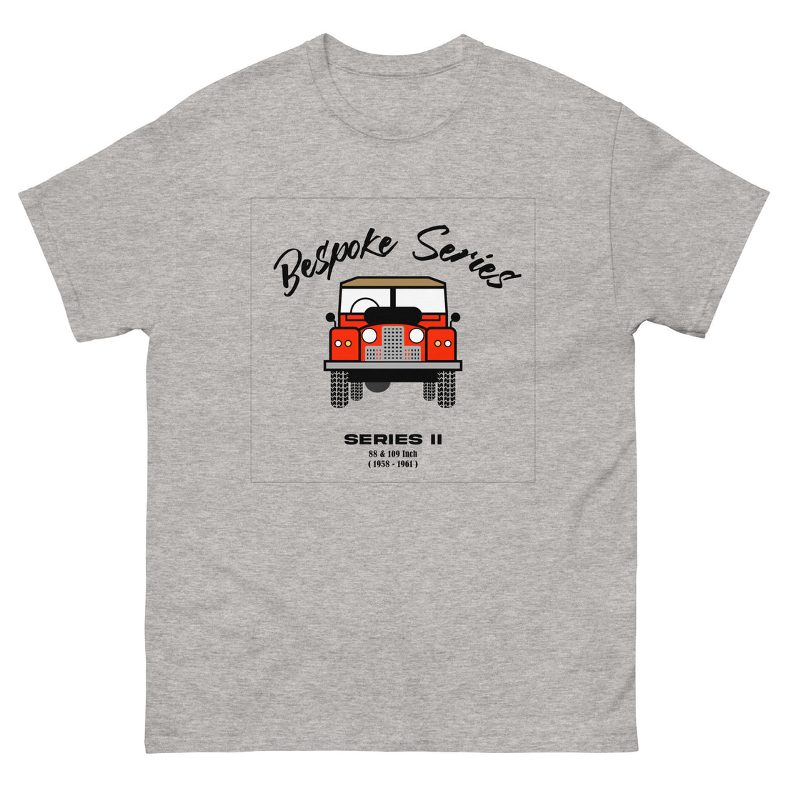 BESPOKE SERIES, SERIES II MENS T SHIRT - RED