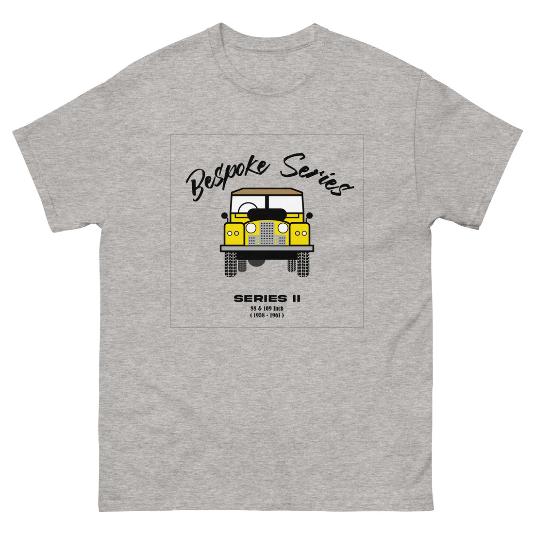 BESPOKE SERIES, SERIES II MENS T SHIRT - YELLOW