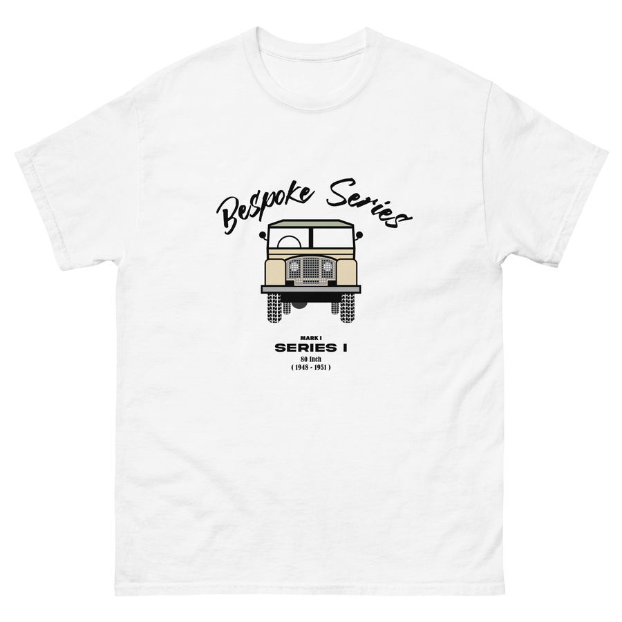 BESPOKE SERIES MARK 1 SERIES MENS T SHIRT - CREAM