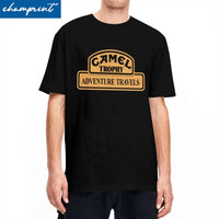 Awesome Camel Trophy Racing T-Shirts Men Women's Crewneck Pure Cotton T Shirt Short Sleeve Tees 6XL Clothing