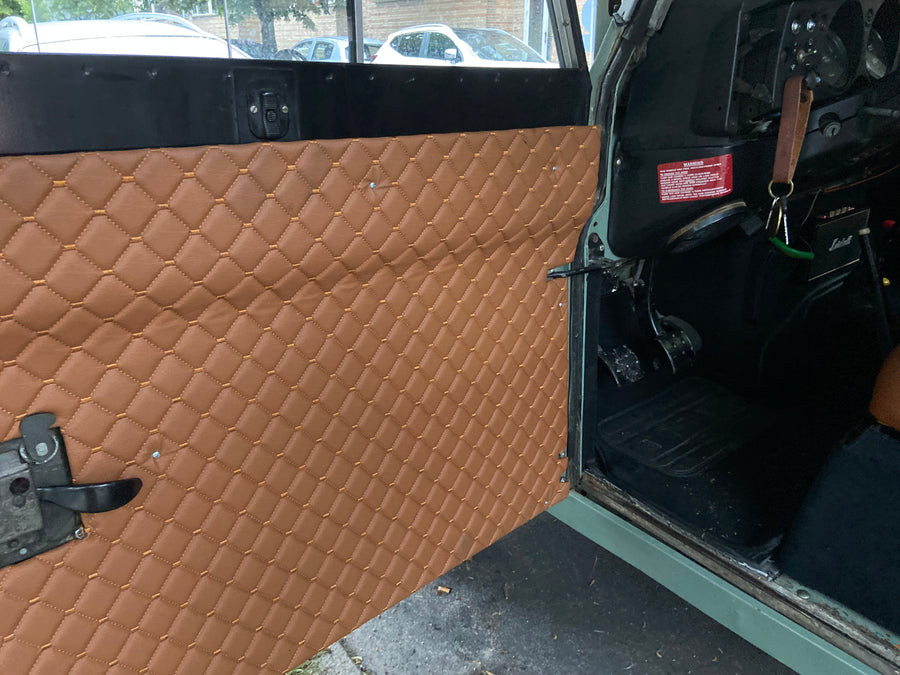 Series 3 Full door cards Real Leather