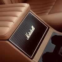 Luxury Marshall Faux leather cubby box with stitching