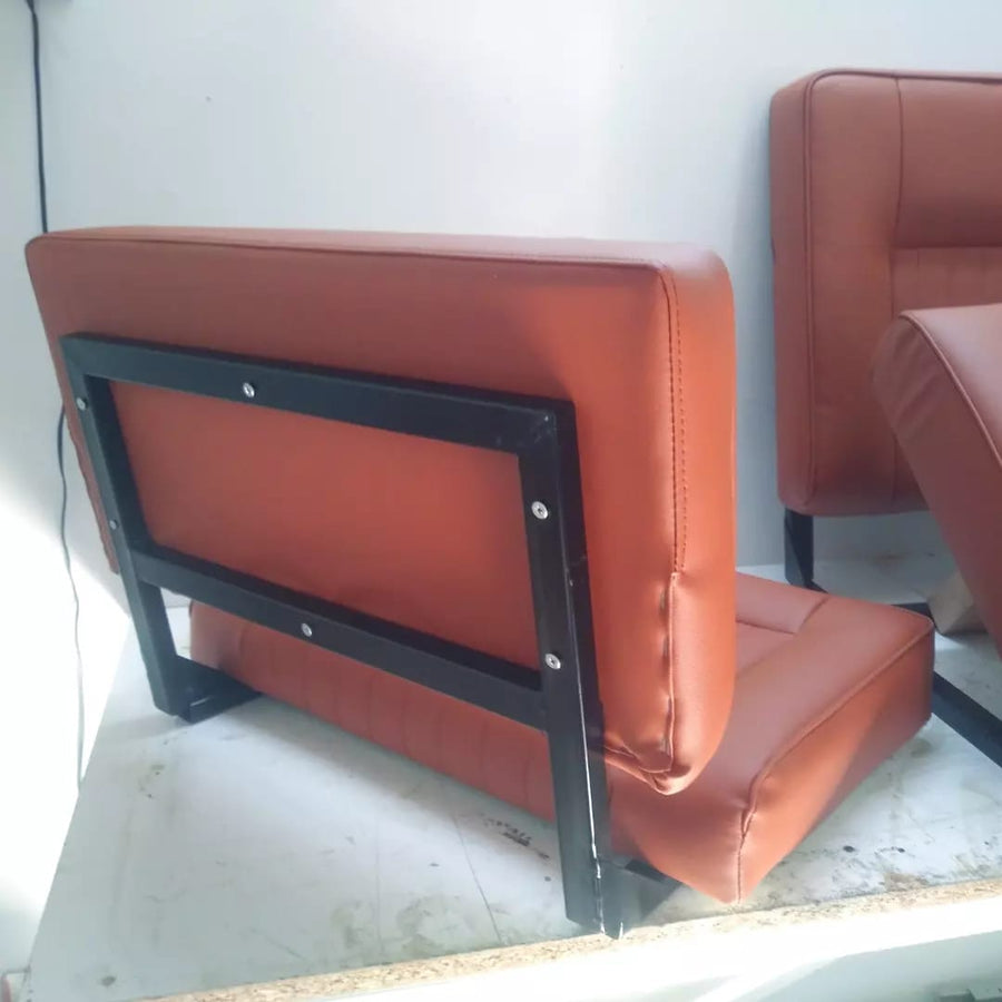 Premium Series 2a & 3 Faux Leather high back stitched rear bench seats inc brackets